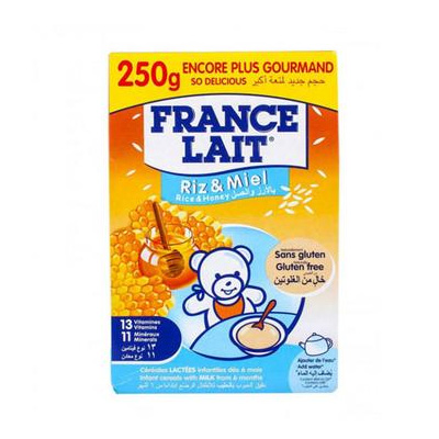 France lait - Céréale Lactée Riz & Miel - 250 g
